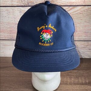 Vintage Navy Blue  with Embroidered Logo Jerry’s Jokers Rookies 97’ YoungAn Hat